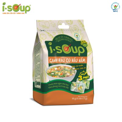 Canh rau củ nấu nấm ( Phân phối )